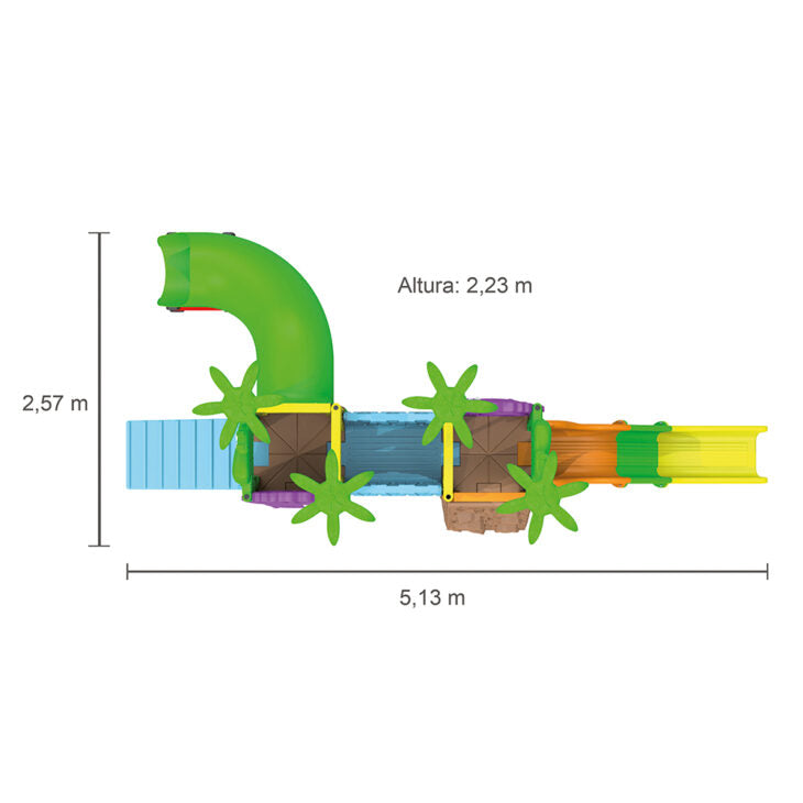 Parque de Dinosaurios - Escalador