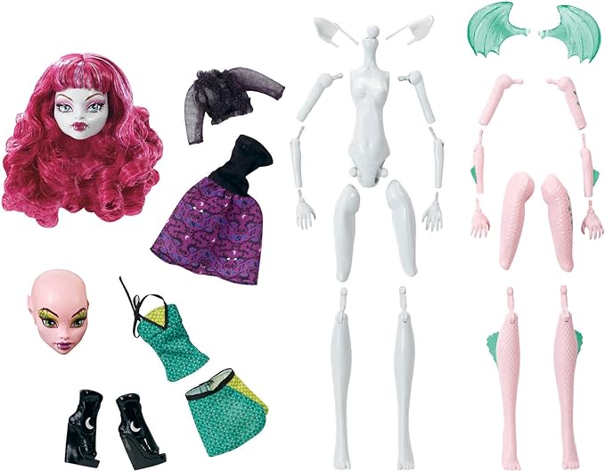 MH® Mujer Loba y Dragon Crea un Monstruo G1 (2012)