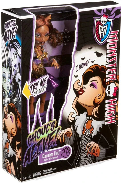 MH® Clawdeen Wolf Monsturos Vivientes G1 (2012)