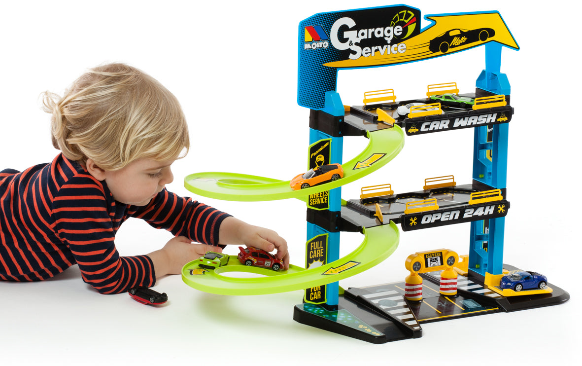 Estacionamiento 3 Plantas + Pista